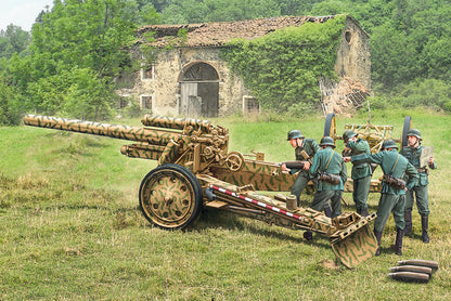 Italeri - 15 cm Field Howitzer / 10,5 cm Field Gun 1:72 Scale