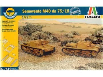 Italeri - Semovente M40 da 75/18 1:72