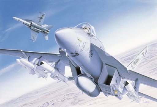 Italeri - F/A-18E Super Hornet 1:72