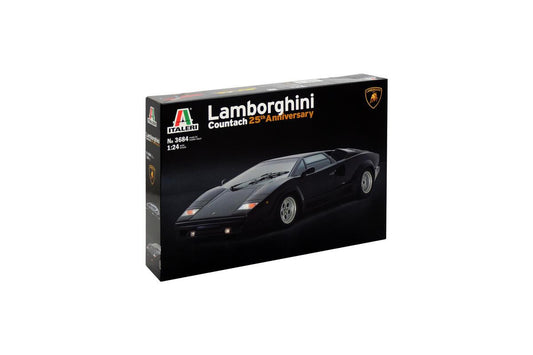 Italeri - LAMBORGHINI COUNTACH 25TH ANNIVERSARY 1/24 Scale