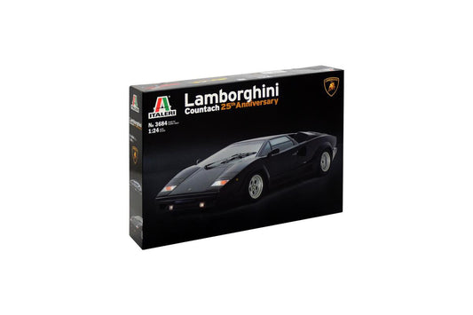 Italeri - LAMBORGHINI COUNTACH 25TH ANNIVERSARY 1/24 Scale