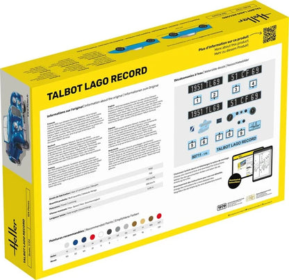 Heller - 1:24 Talbot Lago Record
