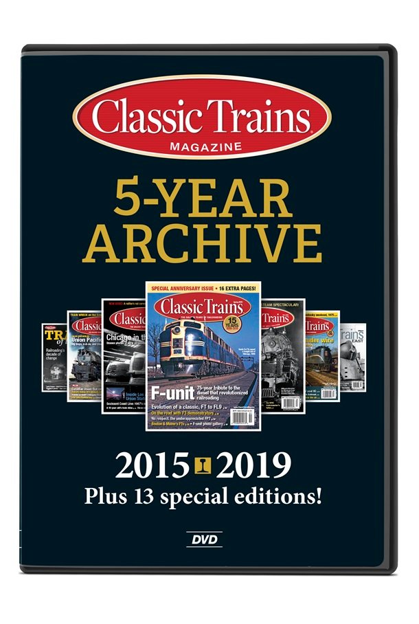 Kalmbach - Classic Trains 5 Year Archive '15-'19DVD