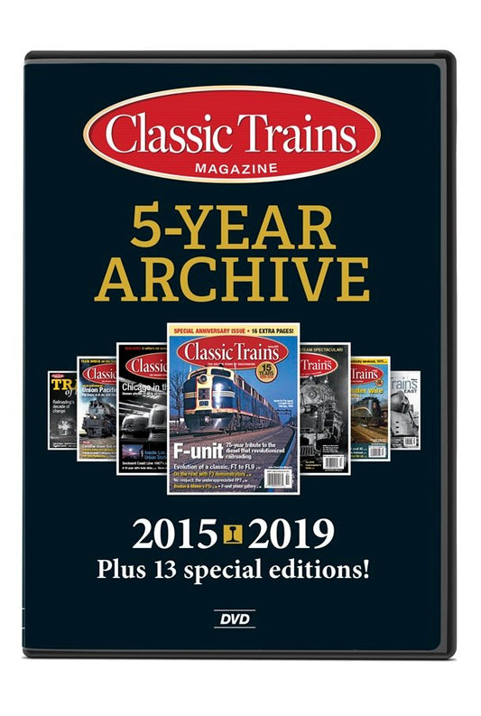 Kalmbach - Classic Trains 5 Year Archive '15-'19DVD