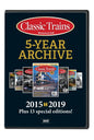 Kalmbach - Classic Trains 5 Year Archive '15-'19DVD