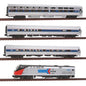 Kato - N P42 Amfleet Viewliner 3car Lighted