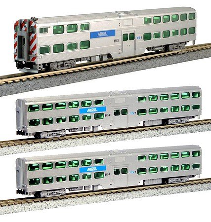 Kato - N Gallery Bi-Lev Coach 3-Car set