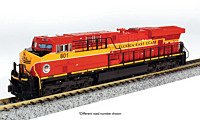 Kato - N GE ES44DC FEC 805