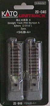 Kato - N Bumper A 62mm 2pk
