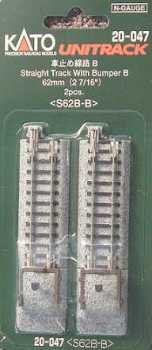 Kato - N Bumper B 62mm 2pk