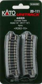 Kato - N R282-15 Curve Track 4pk