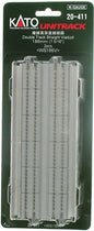 Kato - N 186mm Dbl Track Straight Via