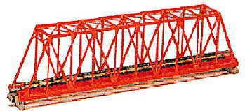Kato - N Sgl Truss Bridge Red 248mm