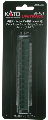 Kato - N Deck Girder Bridge Grn 124mm