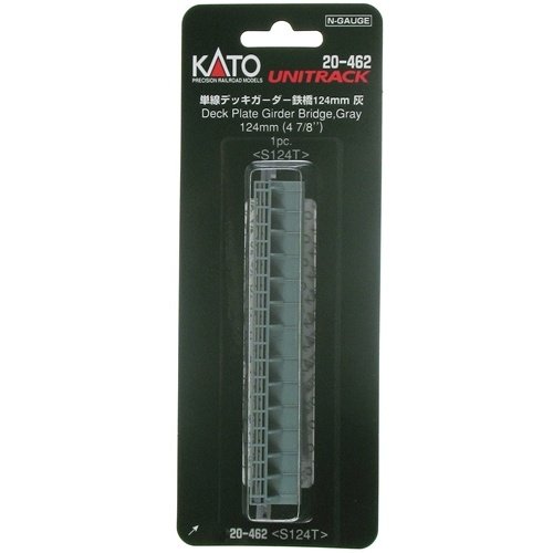 Kato - N Deck Girder Bridge Gry 124mm