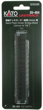Kato - N Deck Girder Bridge Blk 124mm