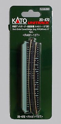 Kato - N Deck Girder Bridge Gry 481mm