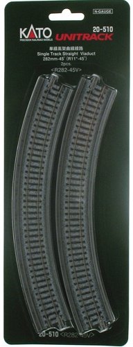 Kato - N R282-45d Curve Viaduct Track
