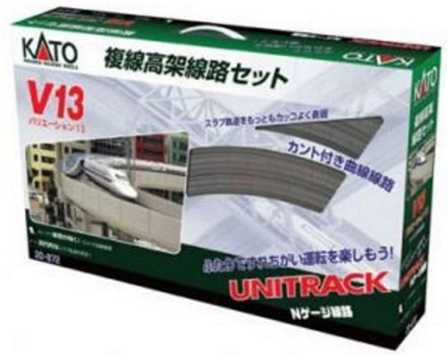 Kato - N V13 Dbl Track Elevated Loop