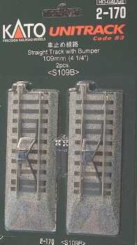 Kato - Ho 109mm 4 1/4 Bumper Track
