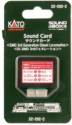 Kato - N Soundbox Emd Dsl Card
