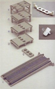 Kato - N Dbl Track Incline Pier Set