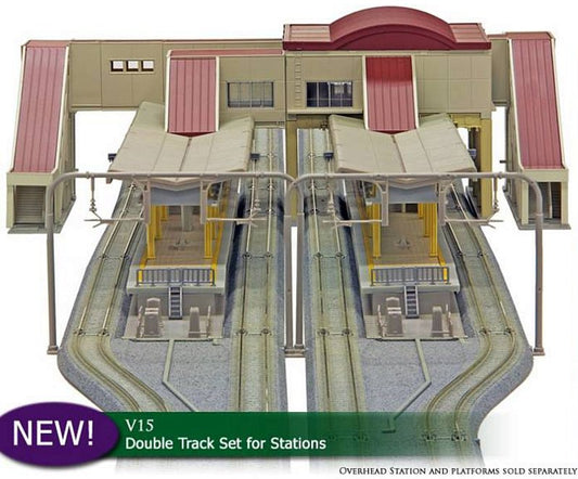 Kato - N Overhead Transit Station Expansion Set