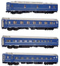Kato - HO Series 24-25 Exp Sleeper Pssngr 4car