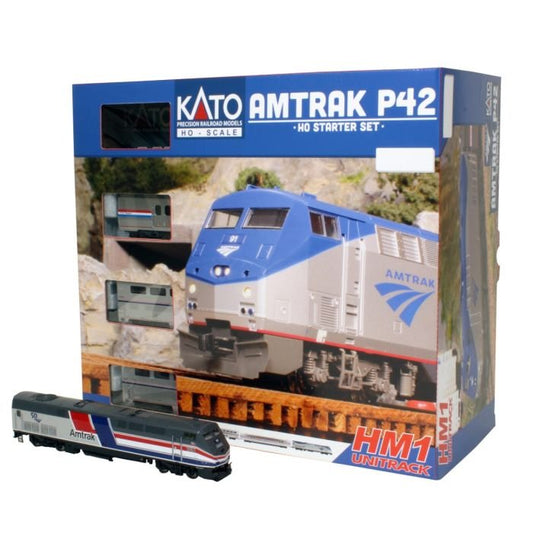 Kato - HO Amtrak P42 Starter Set(Dash8Ph3#160)
