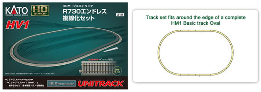 Kato - Ho Hv1 Outer Track Oval