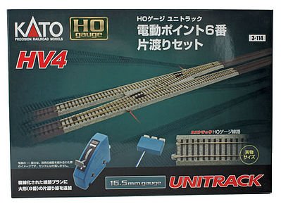 Kato - Ho Hv4 Track Set W/elec Switch