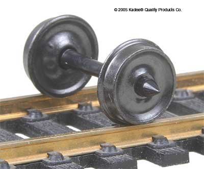 Kadee - Ho 33' Wheelsets Freight 12pc