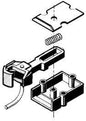 Kadee - G Body Mount Coupler Center pr