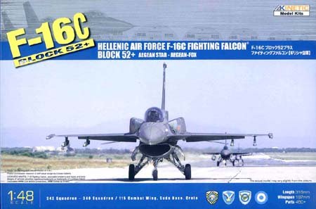 Kinetic - F-16E BLOCK 52 GREEK AF 1:48