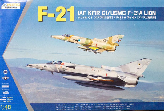 Kinetic - IAF KFIR C1/USMC F-21A 1:48
