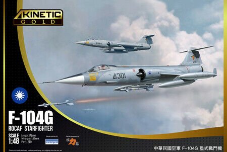 Kinetic - F-104G Starfighter ROCAF 1:48