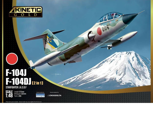 Kinetic - F-104DJ F-104J JASDF Starfighter 1:48