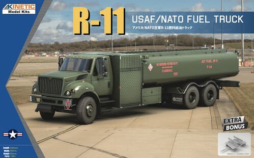 Kinetic - R-11 USAF NATO Fuel Truck + cart 1:48