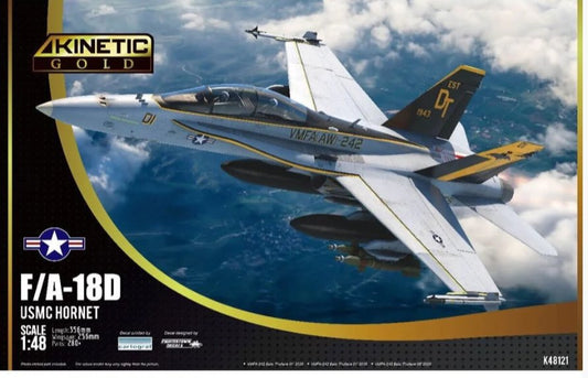Kinetic - FA-18D USMC Hornet VMFA-242 BATS 1:48
