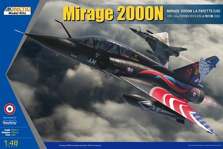 Kinetic - Mirage 2000N La Fayette US 1:48