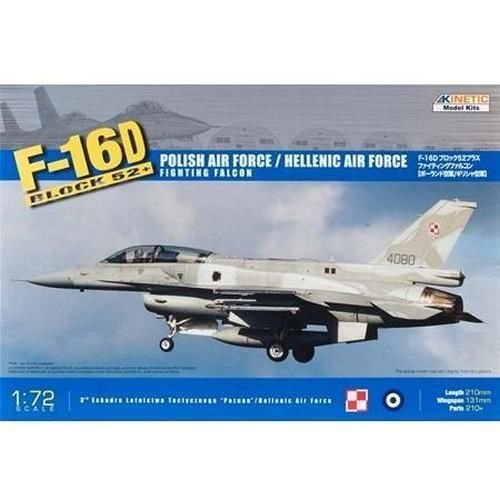 Kinetic - F-16D BLOCK 52+ POLISH AF 1:72