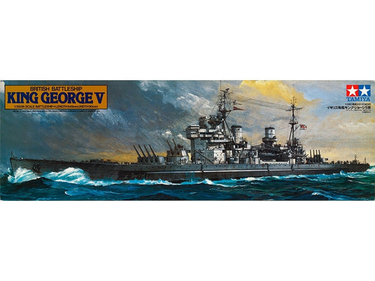 Tamiya - #78010 British Battleship King George 1:350 Scale