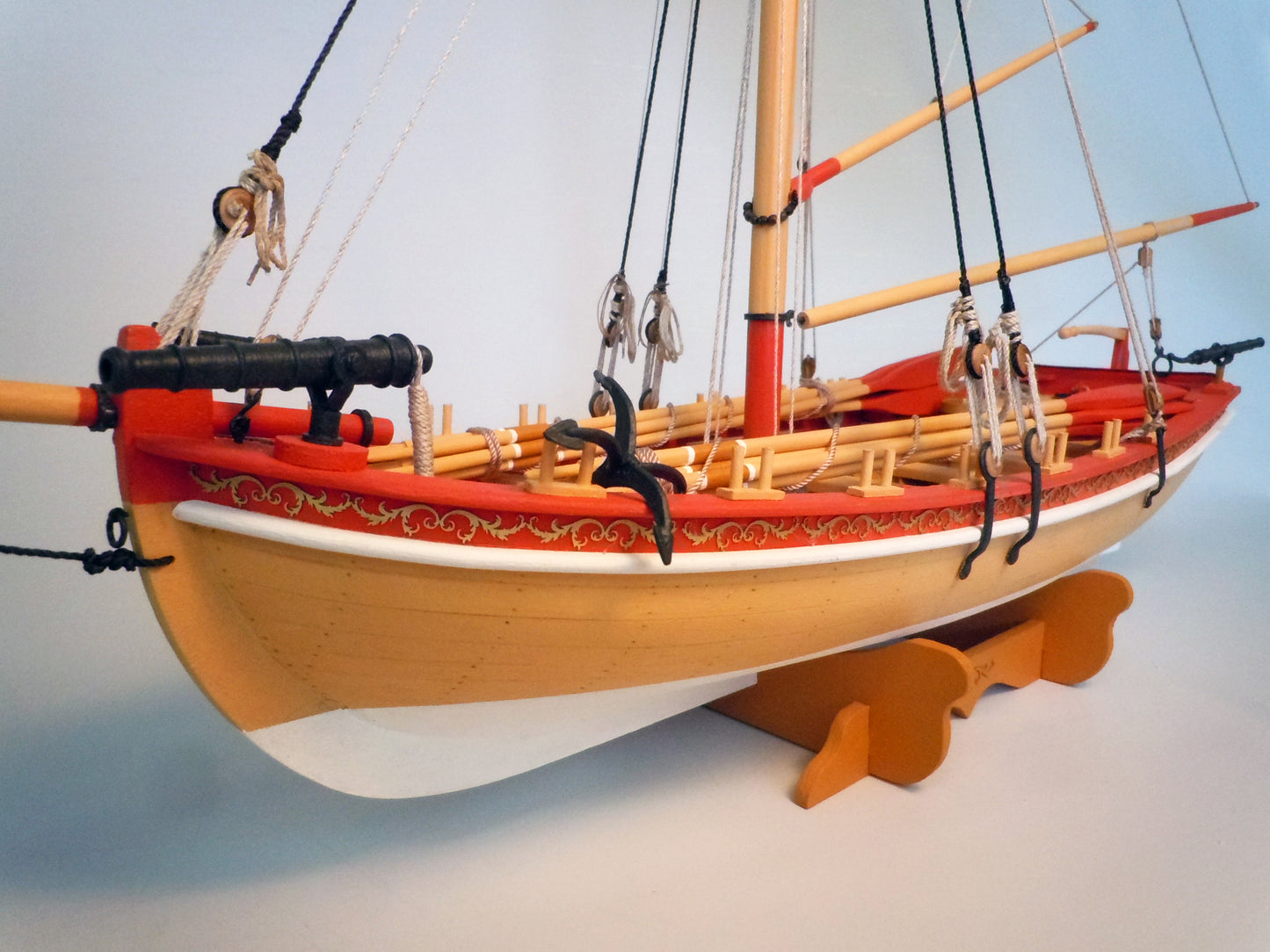 Model Shipways MS1460 18th Century Armed Longboat 1:24 Scale