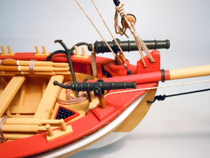 Model Shipways MS1460 18th Century Armed Longboat 1:24 Scale
