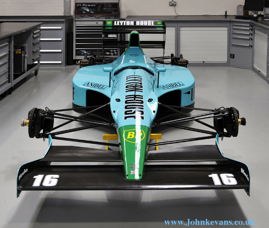 Tameo - TMK121 Leyton House Cg-901 Judd - 1990 - White Metal Car Kit - Scale 1:43, Made in Italy
