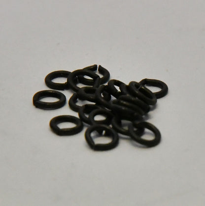 Mantua - 328703 mm (0.12") Burnished Split Rings - Pack of 20