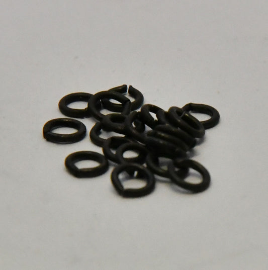 Mantua - 328602 mm (0.079") Burnished Split Rings - Pack of 20