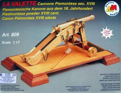Mantua - 809 La Vallette Piemontese Cannon 1:17