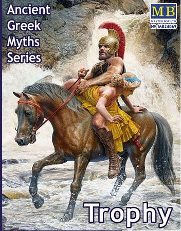 MB - Ancient Greek Soldier w/maiden 1:24