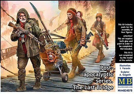 MB - Post Apocalyptic Last Bridge 1:24